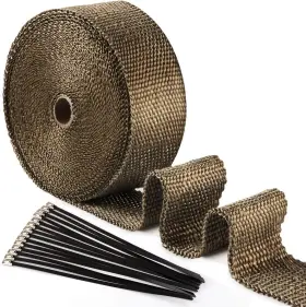 Mghy-1097 1plusselect Exhaust Heat Wrap 2ftft X 50ft Fiberglass Header Tape