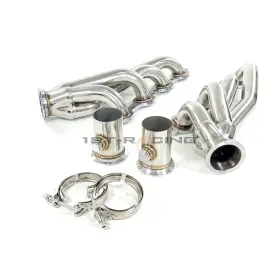 09xxls-02-2 1st-racing Shorty Engine Swap Header V-band For C-10 Ls Chevy Gmc Truck Ls1 Ls2 Ls3 Ls6