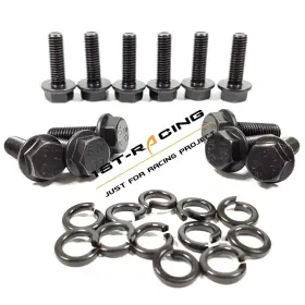 Ad062xx06us 1st-racing Lsx Header Bolts For Ls1 Ls2 Ls3 Ls6 Ls7 Ls9 Gm Vortec 4.8 5.3 6.0 6.2 12pcs