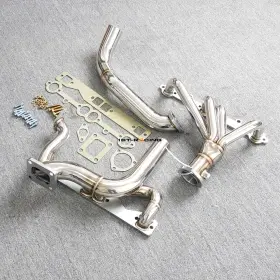 Em-t4sbc38hk789us 1st-racing Exhaust Manifolds For Sbc V8 Gas Chevy 1500 2500 C10 C20 Camaro Caprice Chevelle
