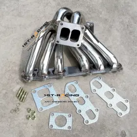 1jz-gte 1st-racing Ex-1jz Exhaust Manifold T4 Flange For Toyota Supra Cresta Mark Ii Crown Jza70