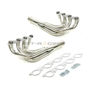 Lhd-sbcjb396hk789 1st-racing Exhaust Manifolds Gaskets Kit For Big Block Chevy Bbc 396 402 427 454 V8 T-304