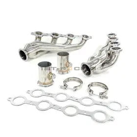 Ls-02-2hk789 1st-racing V Band Ls Exhaust Headers For Camaro Chevelle Nova Firebird V8 4.8l 5.3l 5.7l