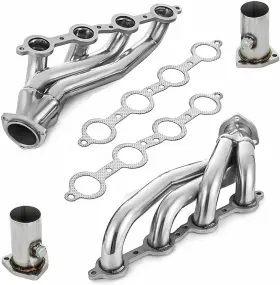 Ls-02hk789 1st-racing Ls Exhaust Manifolds For Camaro Chevelle Nova Firebird V8 4.8l 5.3l 5.7l 6.0l