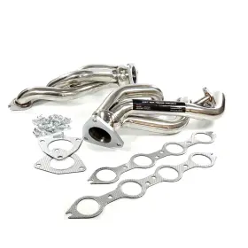 Ls-04hk789 1st-racing Exhaust Manifolds For Chevrolet Silverado Gmc 1500 2500 3500 6.0l Yukon Denali