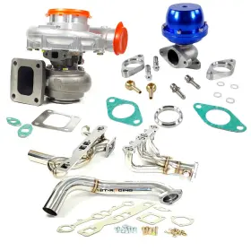 T4-81 1st-racing T4 0.80/0.81 Turbo Manifold 38mm External Wastegate For Chevrolet C-10 C-20 Sbc