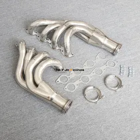 Uslhd-bbc677206 1st-racing Exhaust Longtube For Chevy Bbc Big Block 396/427/454/507/572 V8 Chevelle Camaro