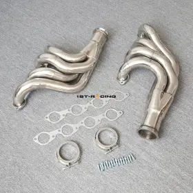 Uslhd-bbc677209 1st-racing Exhaust Manifolds For Chevy Chevrolet Bbc Big Block 396/427/454/507/572 V8 65-72