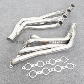 Uslhd-ls6098zxl 1st-racing 1 7/8 Inch Ls Longtube Headers Conversion Swap Fit C10 Pickup Chevy Gmc Trucks 60-66