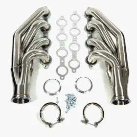 Usls-01zxl 1st-racing Exhaust Header Manifolds Fits Ls1 Ls6 Lsx Gm V8 Chevy Up Forward Turbo Manifold