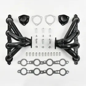 Usls-03bkzxl 1st-racing Exhaust Headers Swap Conversion For Ls1 Ls2 Ls3 Ls6 Ls9 Ls Lsx 4.8l 5.3l Black