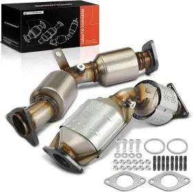 Apcct-358 A-premium Left And Right 2-pc Catalytic Converter Kit Direct-fit Compatible