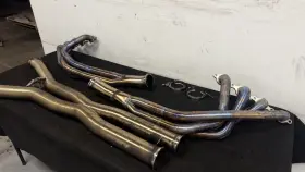 Afe Pfadt Afe48-34109-yn 09 13 C6 Grand Sport Base Headers And 3 Inch Mid Pipes 1 3/4 Primarys