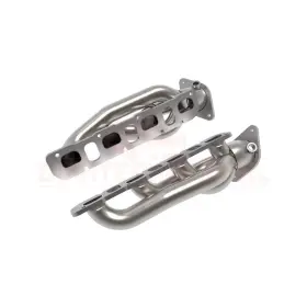 L4572332 Afe Power Twisted Steel Shorty Headers For Ram 1500 Trx Hemi Gas 2021-2024