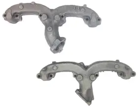 03932469 Aftermarket Products 283 327 350 Exhaust Manifolds 5.7l Chevy Gmc Van Pickup Truck V8 Ram Horn Set