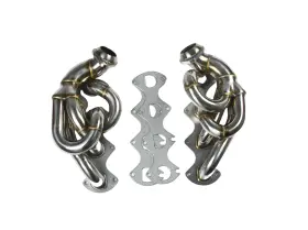 Ag2024039 Ag Shorty Headers For 2005-2010 Ford Mustang Gt Shelby Bullitt Lujo 4.6l Modular
