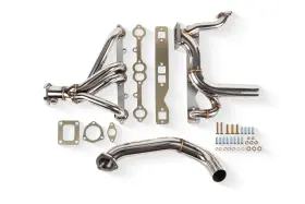 Mgp-6401 Ag Chevy Sbc 350 V8 Turbo Manifolds T4 Flange Gt45 35/38 Wastegate With Gaskets And Bolt