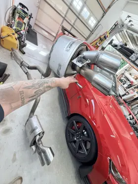 Ap-gda-176 Agency Power I Made An Exhaust Upgrade Of A Shelby Gt500 And Am Trying To Sell Or Get Offer