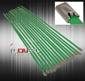 Zip-012grx20-628-q3 Ajp Distributors 20x 12 Inch Light Weight Industry Strength Stainless Cable Zip Ties Hardware Green