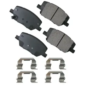 Act1811 Akebono Brake Corporation For Fiat 500x 19-16 Jeep Co Mpass 19-17 Renegade 19