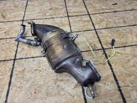 50568598 Alfa Romeo Exhaust Header Manifold Assembly Oem 20k 2017-2024 Giulia 2.0l