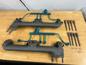 3178852 Amc 3178853/3178852 1968 1969 Amx Javelin Sst Sc/rambler Exhaust Manifolds 390 Smog