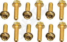 M8-1.25 Apdty 103944 Exhaust Manifold Hardware Bolt Kit Quantity 12