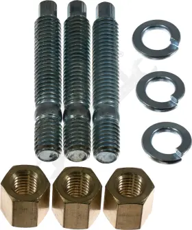 14223 Apdty Exhaust Stud Kit - 3/8-16 X 2-1/2 In Fits Select 64-05 Gm Models