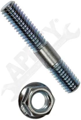 159733 Apdty Engine Cylinder Head Exhaust Manifold Studs And Nuts Kit