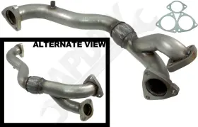 780119 Apdty Turbocharger Up Pipe - Passenger Side