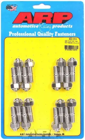 400-1414 Arp Automotive Racing Products S/s Header Stud Kit - 3/8in X 1.670in Oal 16