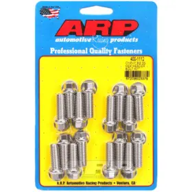Tlx-arp400-1112-cl360a70 Arp Header Bolt Kit For Chevy Bb Stainless Steel Hex