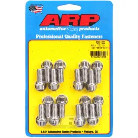 Tlx-arp400-1202-cl360a70 Arp Header Bolt Kit 3/8 X .750 Stainless Steel 12pt