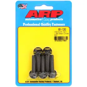 Tlx-arp651-1250-cl360a70 Arp Bolts Hex Black Oxide 5/16-18 X 1.250