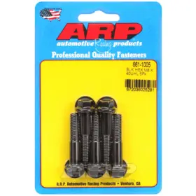 Tlx-arp661-1005-cl360a70 Arp Hex Bolt Kit M8 X 1.25 40mm Black Oxide 5/pkg