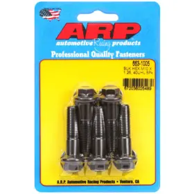 Tlx-arp663-1005-cl360a70 Arp Hex Bolt Kit M10 X 1.25 40 Black Oxide 5/pkg
