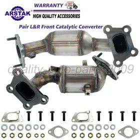 53315 Arstak 53316 Pair Front Catalytic Converter For 2018-2020 Buick Enclave V6 3.6l