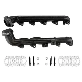 Yc2e Asi Performance Pair Exhaust Manifolds Fit 2000-2019 Ford F250sd F350sd F450sd F550sd 6.8l V10