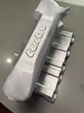 034129591j Audi 10v Turbo Manifold 200/urquattro/5000 - Like New Rare Perfect