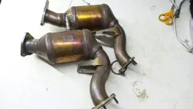 327.au1u16 Audi 16 17 18 A6 A7 Exhaust Manifold 3.0l Left &right Part # 4g0 131 703 Af