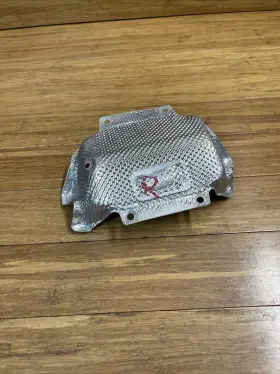 420825744 Audi Oem 2008 2009 - 2015 R8 Rear Exhaust Manifold Spoiler Heat Shield