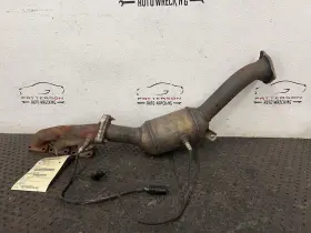 7l8131701ad Audi 6e253032ac 13-19 Q7 3.0 Supercharged Left Exhaust Manifold Down Pipe