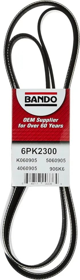 Bando K061205 Usa 6pk3055 Oem Serpentine Belt Epdm Chevy Gmc Suburban Tahoe Express 96