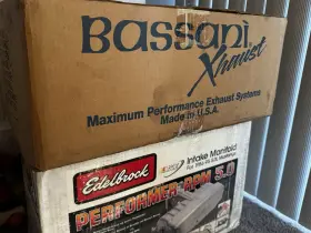 5083c Bassani 86-93 Ford Fox Mustang 5.0 Sbf 5094 Ceramic Equal Length Shorty Headers