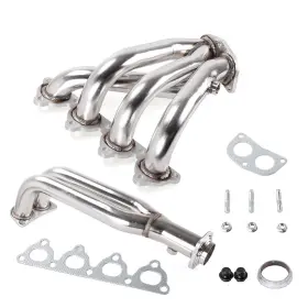 Cr1847-us Batu Stainless Steel Headers For 1988-2000 Honda Civic D15 D16 D-series Ej/eg/eh/ek