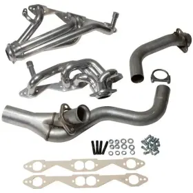 1567 Bbk 1-5/8 Inch Polished Ceramic Shorty Headers Lt1 Camaro