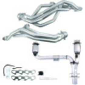 19503 Bbk Full Header And Cat - Exhaust System Stainless Steel Direct Bolt-on