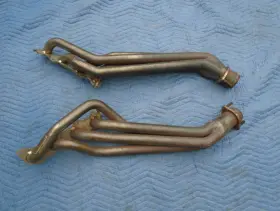 56110 Bbk 1-3/4-inch Long Tube Headers Polished Silver Ceramic 11-23 Mustang Gt