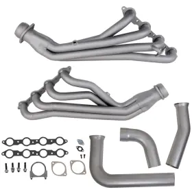 Pipe-1614 Bbk Performance 1614-bgrw Fits 1999-2002 Gm Full Size Truck 1-3/4 Long Tube Exhaust Headers And Y
