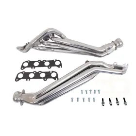 16330 Bbk Performance 1-3/4 Long Tube Headers Polished Silver Coated